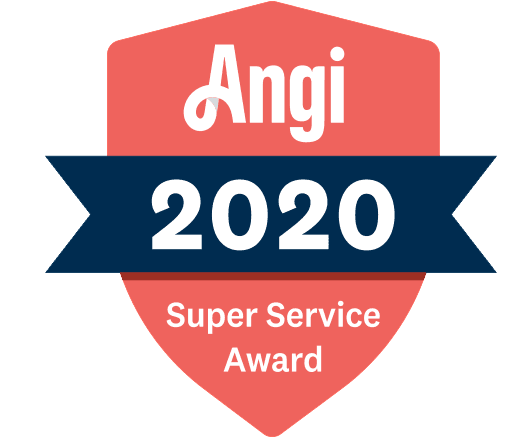 Angi 2020 Super Service Award badge