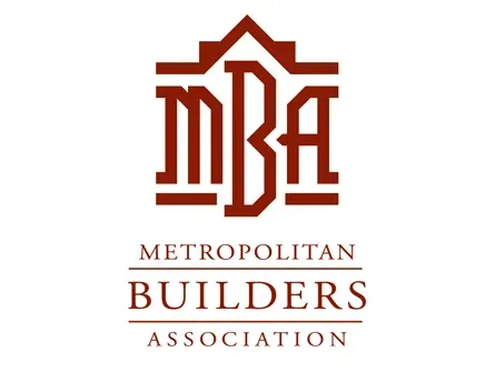 Metropolitan Builders Association logo in burgundy