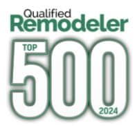 Qualified Remodeler Top 500 award badge for 2024